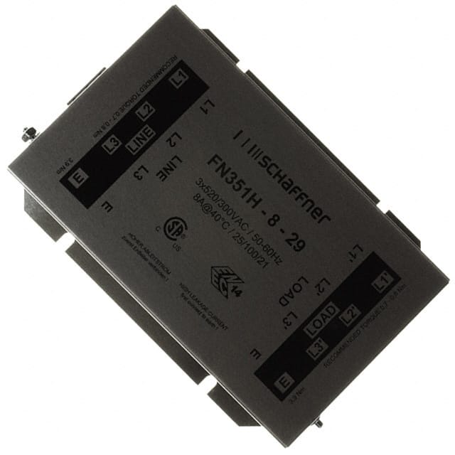 FN351H-8-29 Schaffner EMC Inc.  Modules de filtrage de ligne électrique